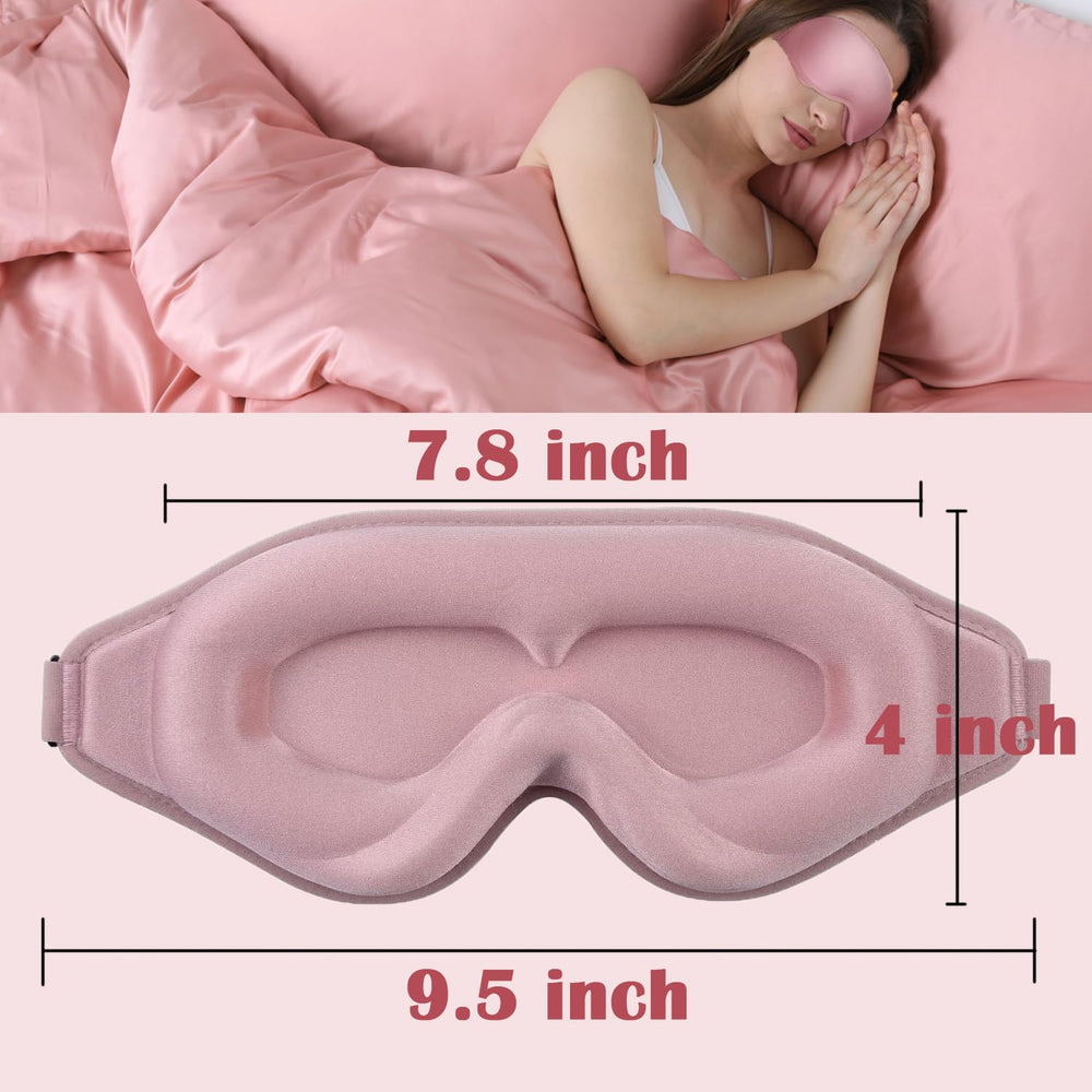 Gusonse pink sleep mask for women, a thoughtful gift idea