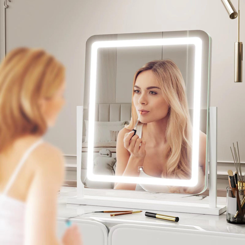 Gvnkvn 17.2 inch mirror size provides wide viewing for detailed application.