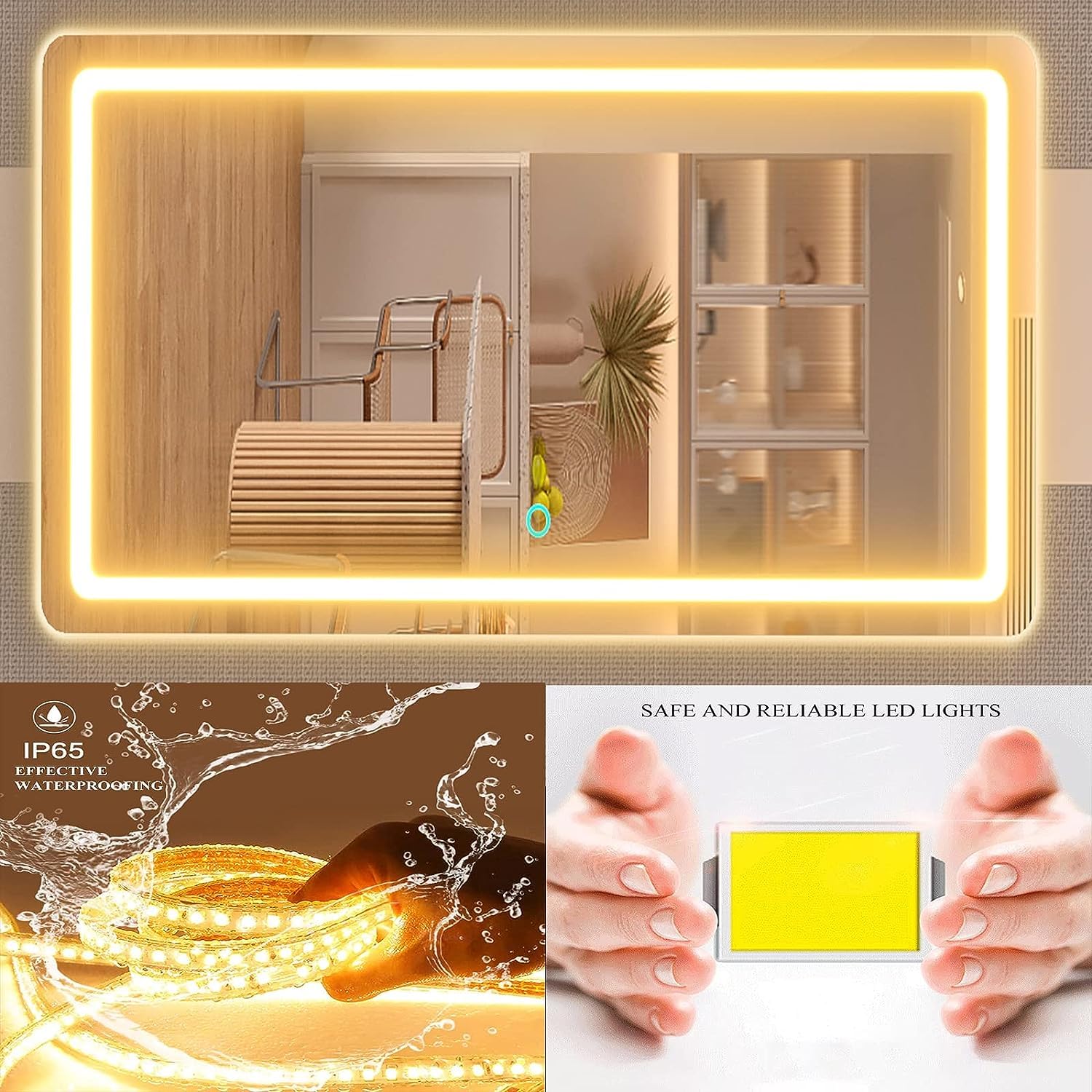 Gvnkvn touch-control dimming lets you adjust brightness easily