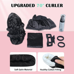 Gwabee 70-inch no-heat curl rod enables versatile styling