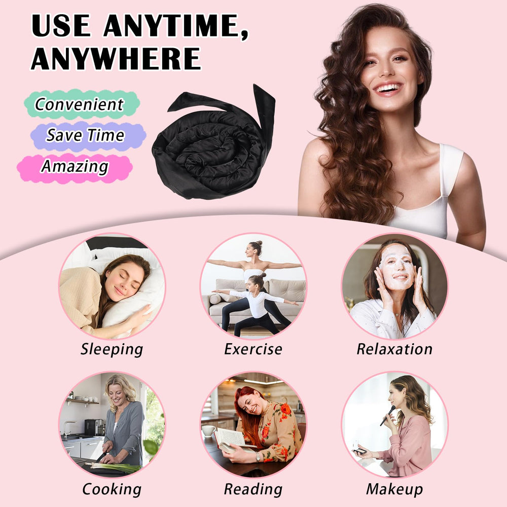 Gwabee 9-piece heatless curling set boxed as a gift