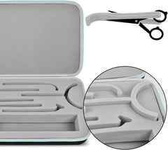 GWCASE compact case with 360-degree zipper for easy access and secure closure