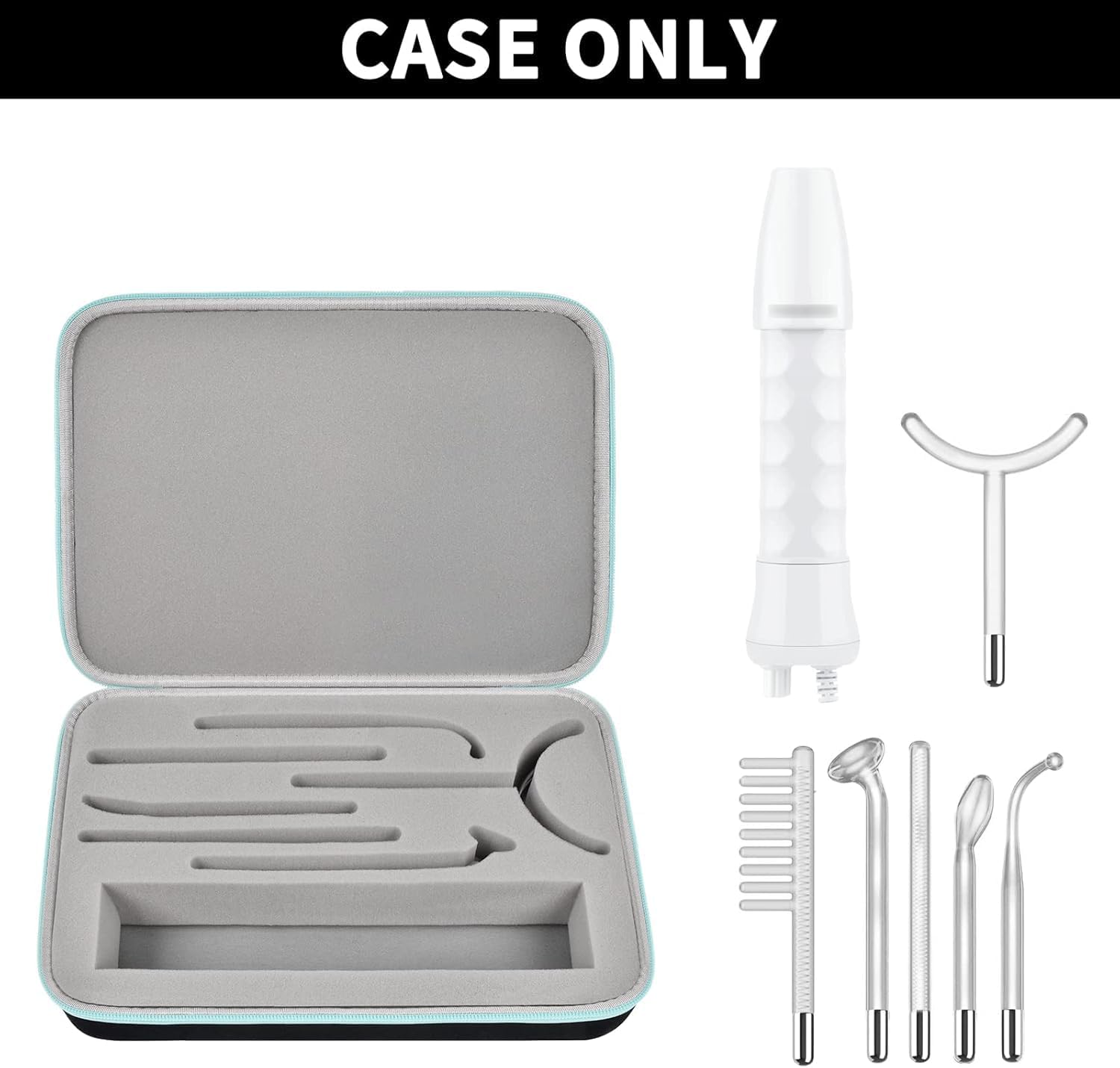 GWCASE detachable sponge base illustrating customizable storage for tools and cosmetics