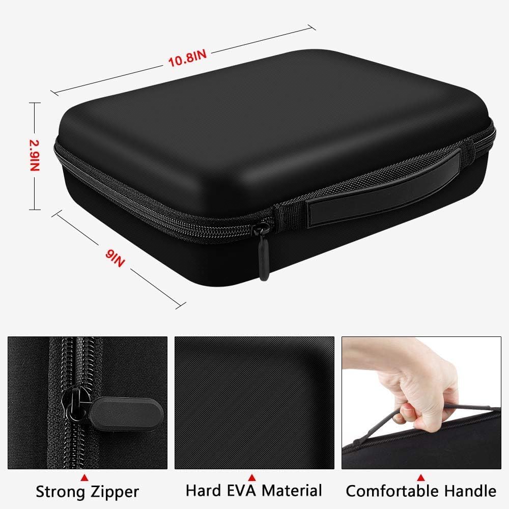 GWCASE foam grooves organize attachments for quiet storage