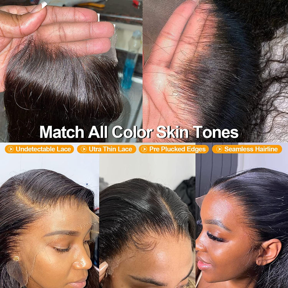 GYAJEP Remy hair quality offers soft, smooth, tangle-free handling.