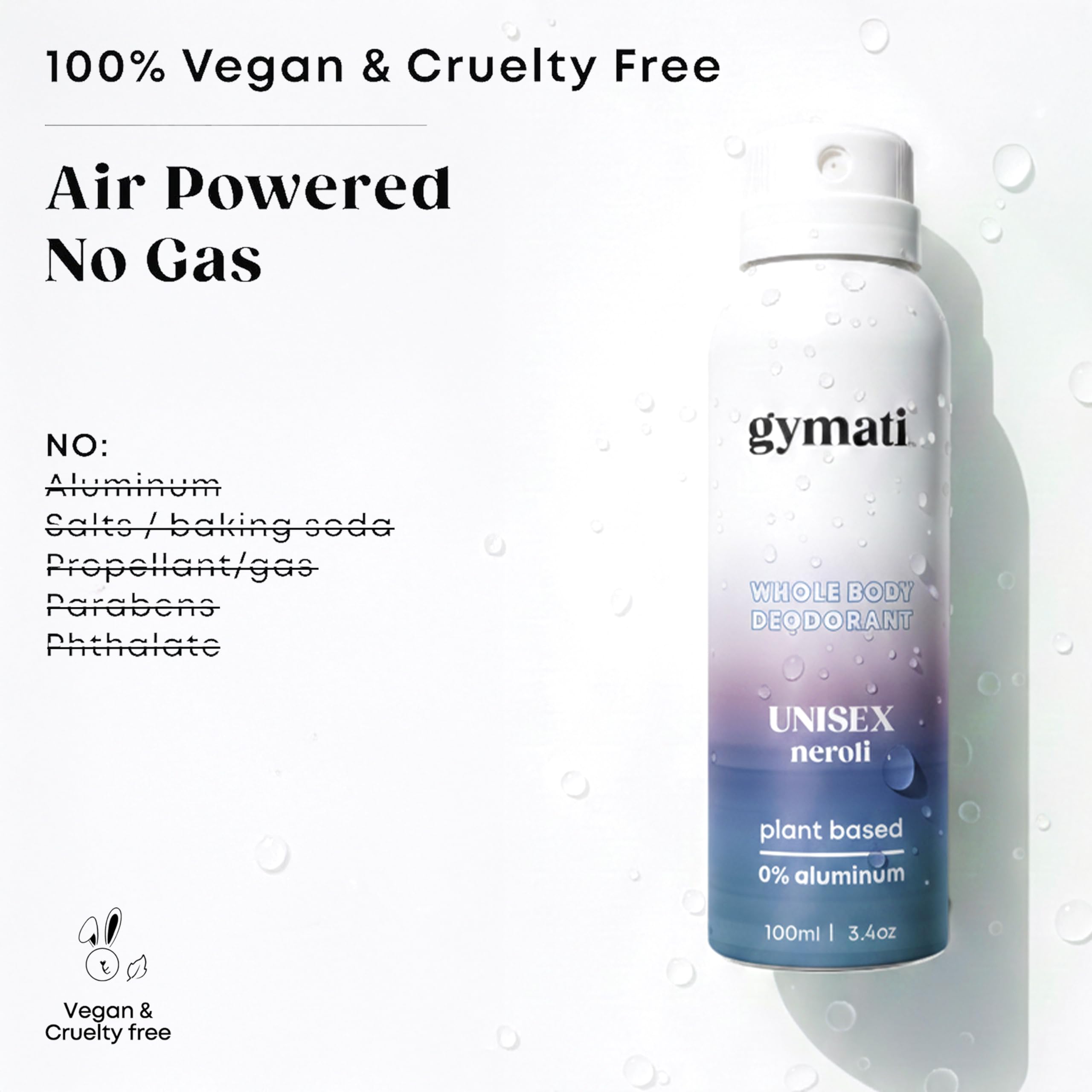Envase reciclable de Gymati, compromiso ecológico sin sacrificar eficacia.