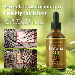 Gypsophila Batana Oil pour demonstrates easy application for nurture and shine