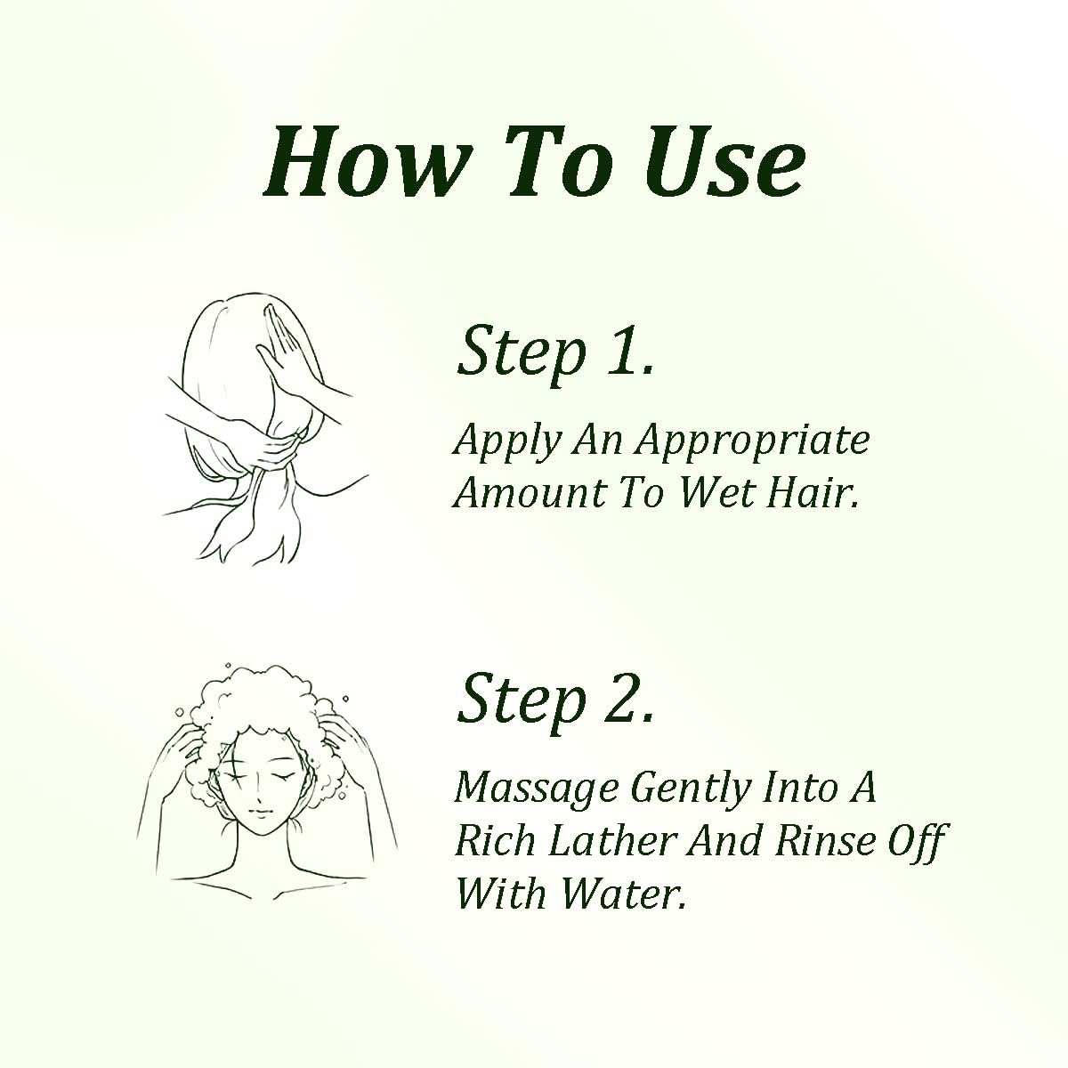 Gypsophila Batana Oil Shampoo finished look with healthy shine and bounce.