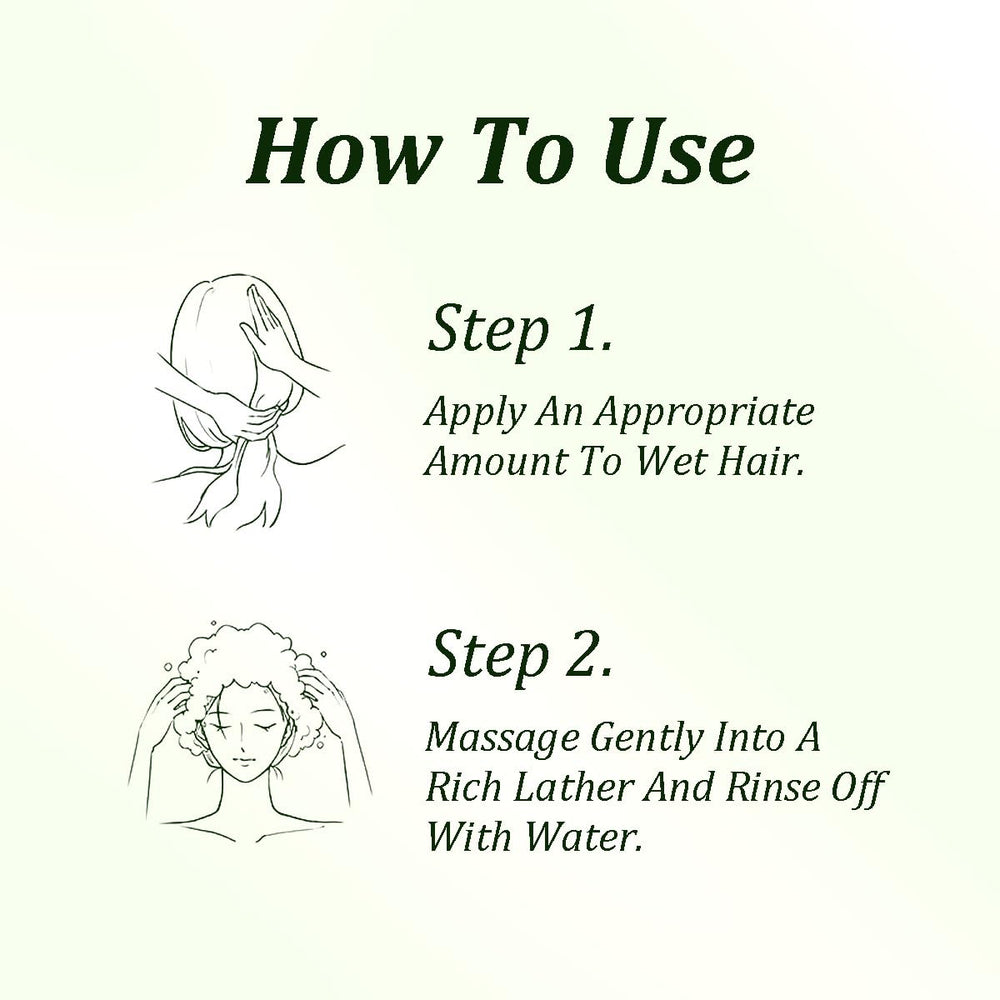 Gypsophila Batana Oil Shampoo finished look with healthy shine and bounce.