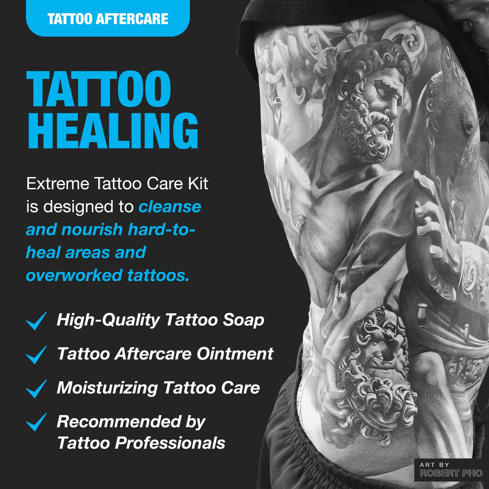 H2Ocean Ocean Care moisturizer hydrates tattooed skin for smooth healing