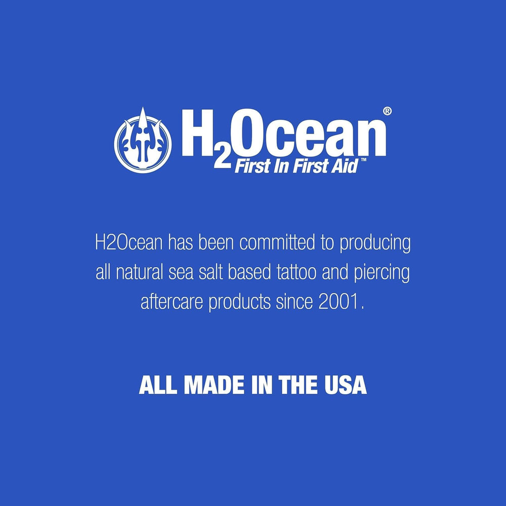 H2Ocean piercing spray mist close-up highlights quick-apply nozzle for on-the-go care