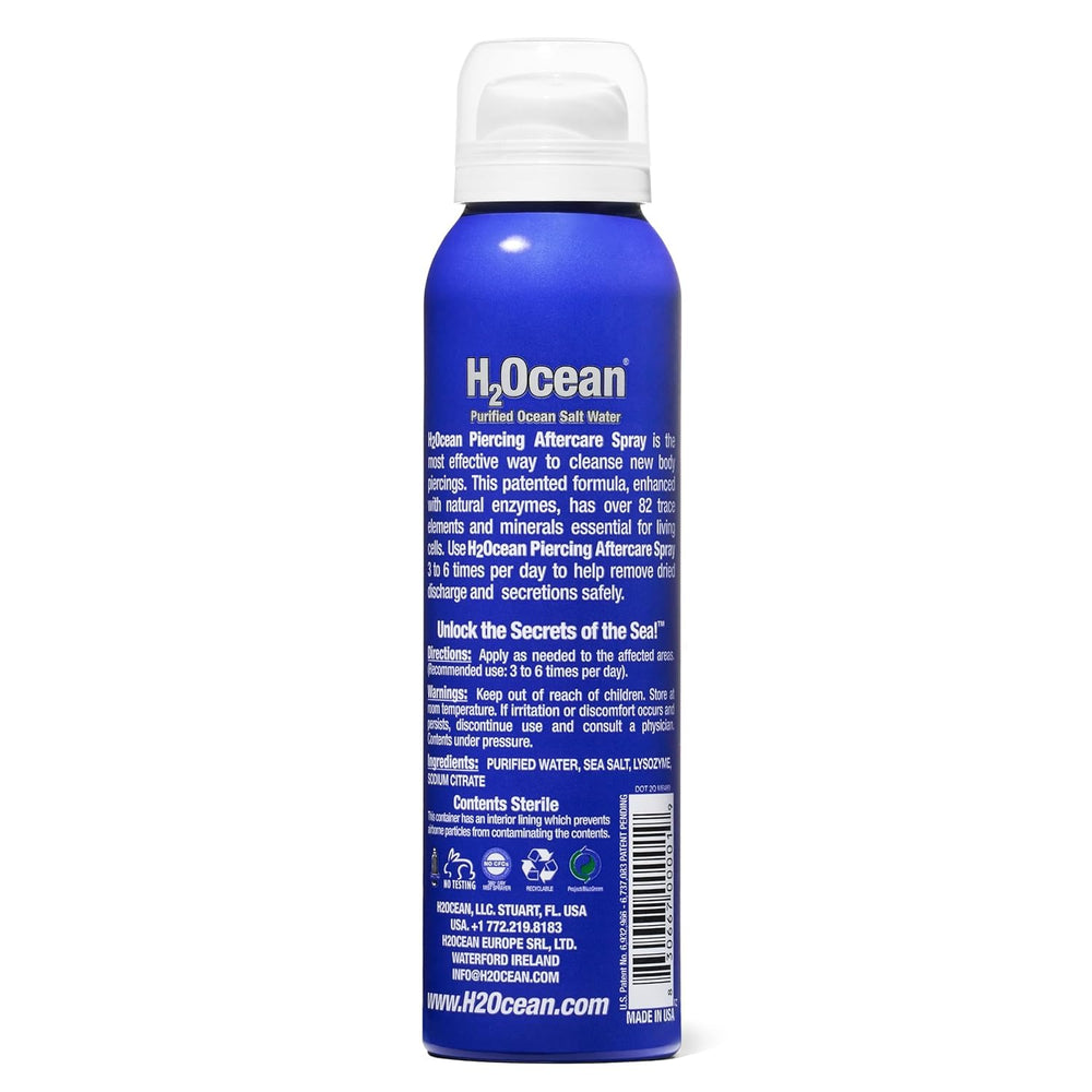 H2Ocean sea salt lysozyme formula shows gentle cleansing and potential faster upkeep