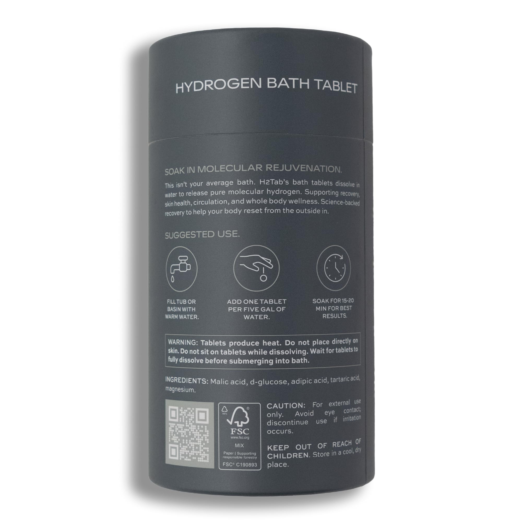H2TAB hand-foot-soak image for targeted relief and relaxation