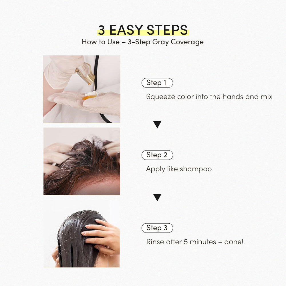 HAARAZ keratin and collagen formula promotes shine during coloring.