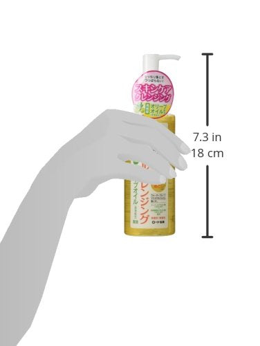 Hada Labo Gokujun cleansing oil skin-softening after use mood image.