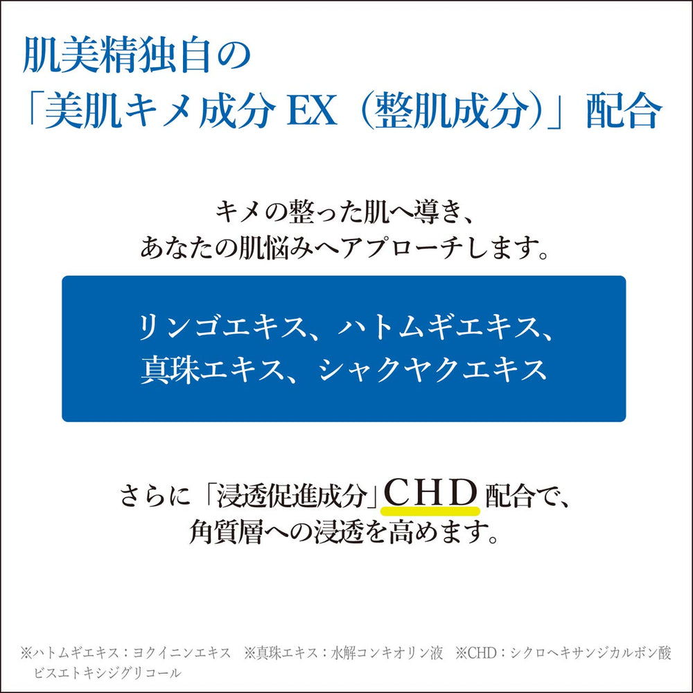 Hadabisei Kracie 3D mask brightening effect concept for even skin tone