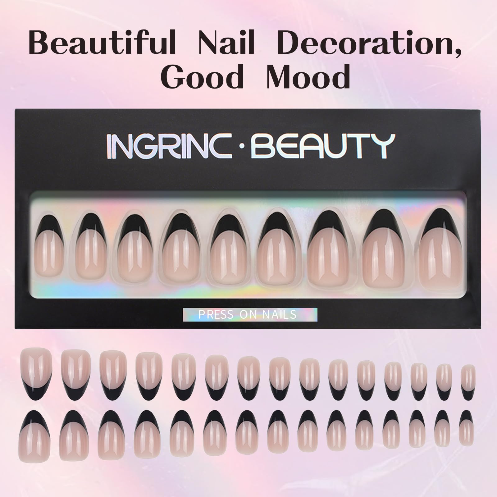 Hadutrek 30-piece nail pieces variety enabling easy size matching.