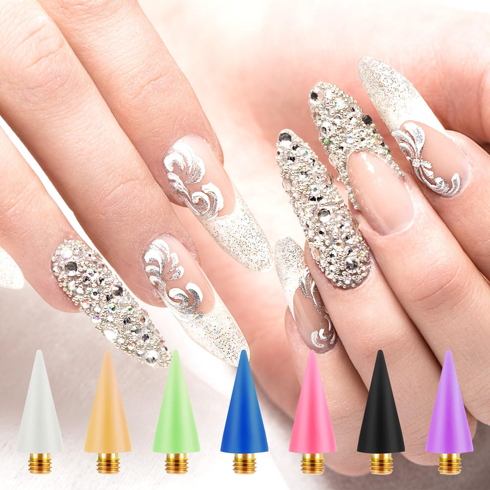 HaiFafafaing precision-grip wax tips enable precise gem placement.