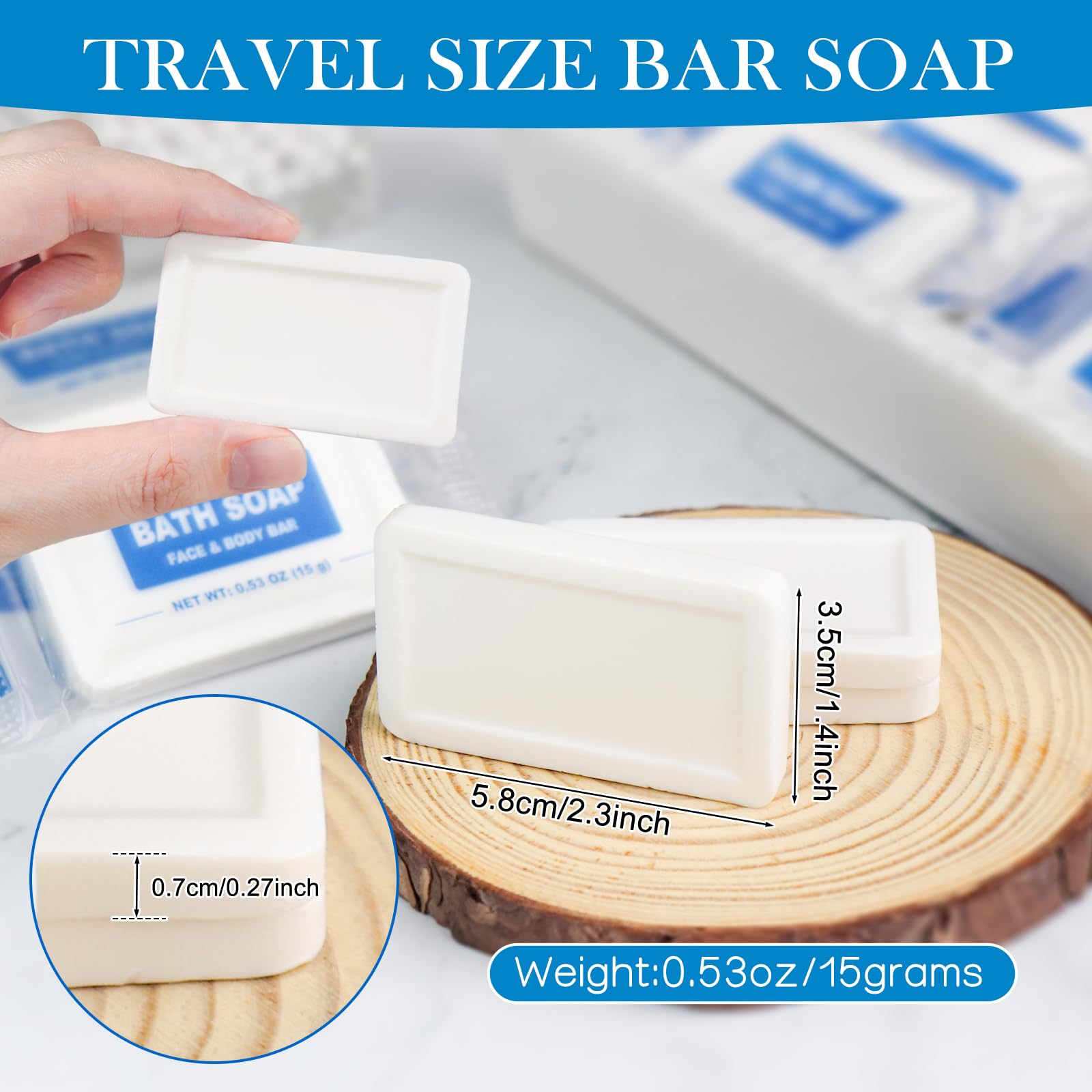 HAIFOTRVA donation-ready soaps, perfect for shelters and churches.