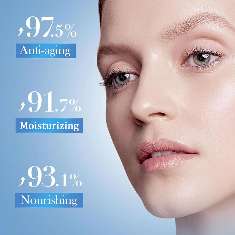 Haigou Youthful Moisturizing Cream bottle application demonstrates smooth daily hydration prep