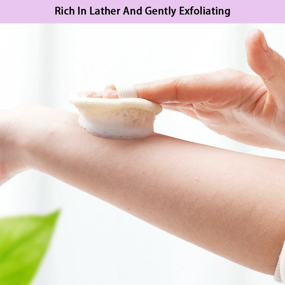 Haikuluo biodegradable loofah material highlights natural care and sustainability.
