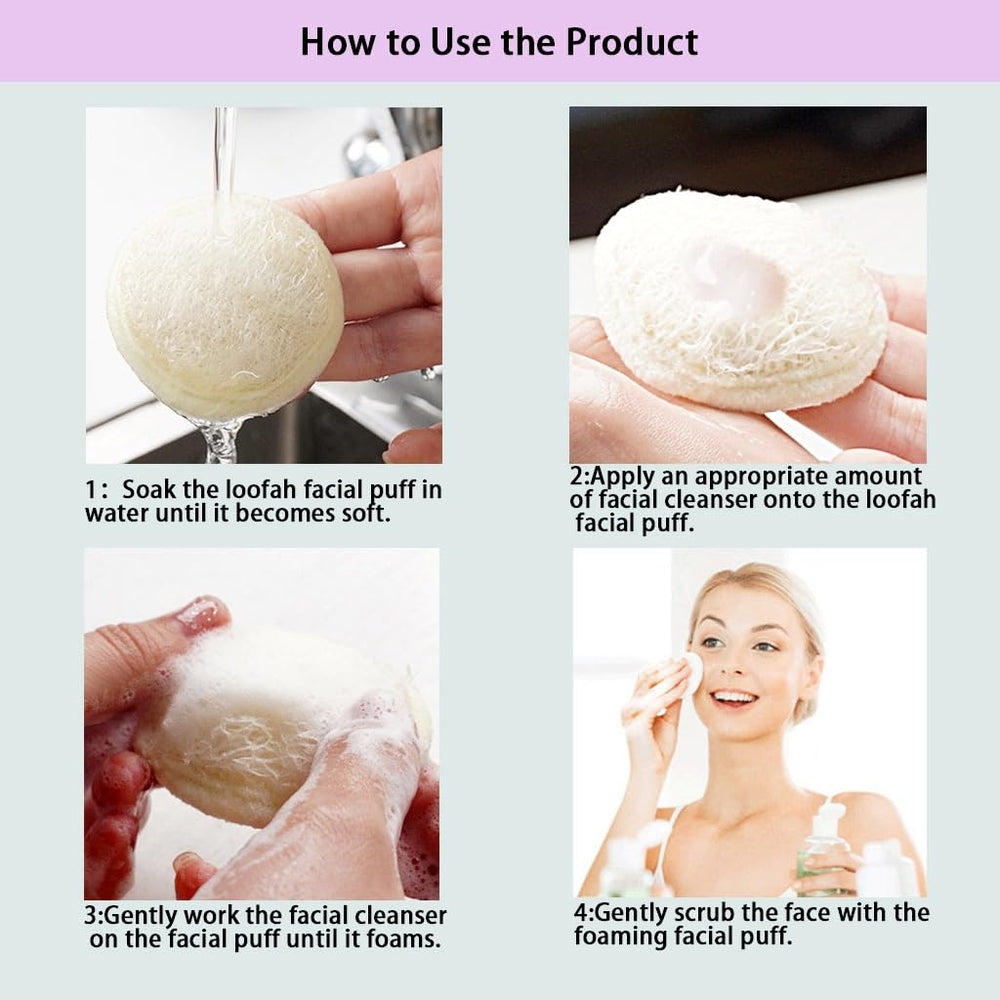 Haikuluo circular face scrubber 3-2-inch ideal for compact facial cleansing.
