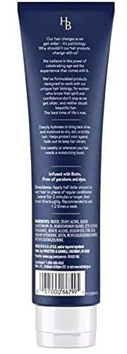 Hair Biology Deep Hydration Mask pack shows two paraben-free containers for color-safe care.