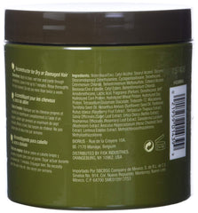 Hair Chemist Macadamia Deep Repair Masque jar closeup—nourishing formula for dry, damaged hair