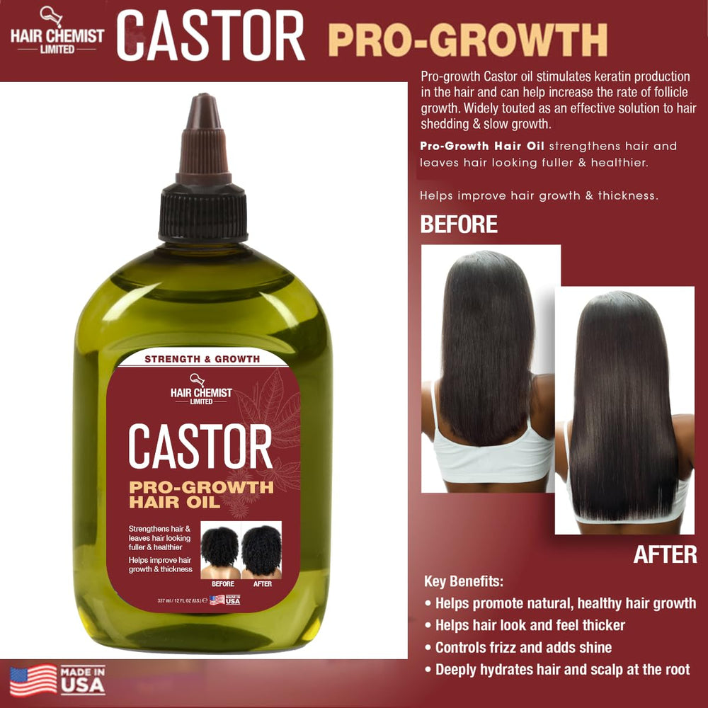 Hair Chemist Pro-Growth application on scalp demonstrates soothing, moisturizing treatment for healthier strands