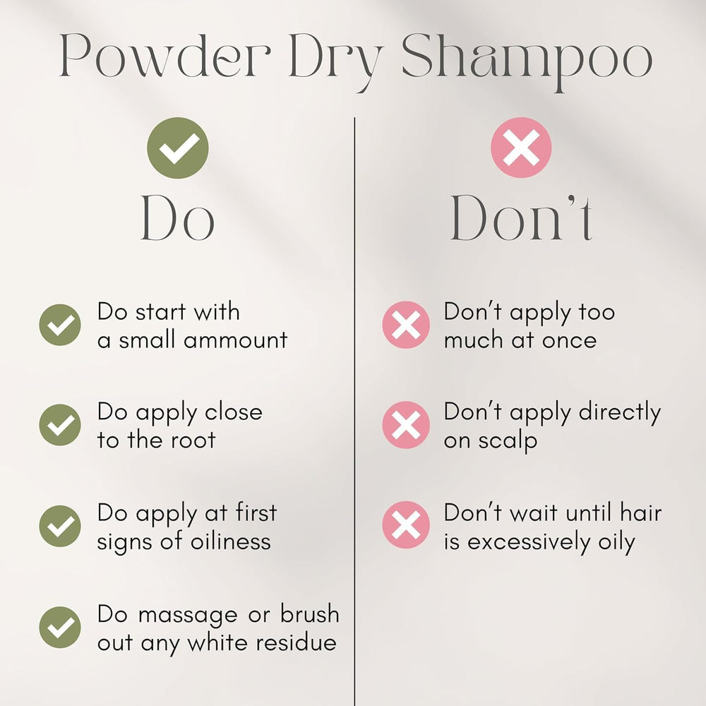 Hair Dance dry shampoo application step illustration for quick refresh