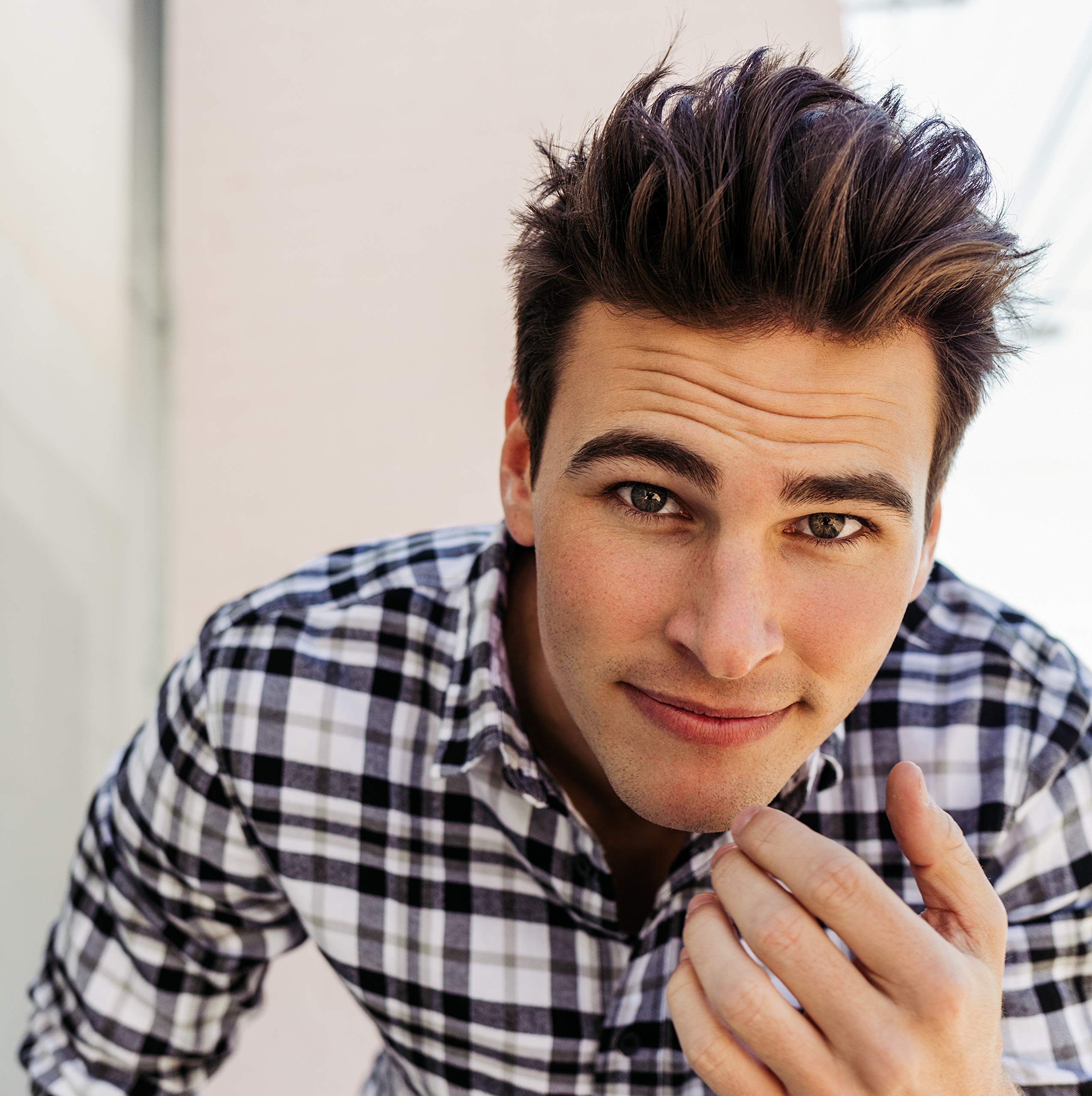 Hair Dough residue-free image highlights shine-free finish and easy washout.