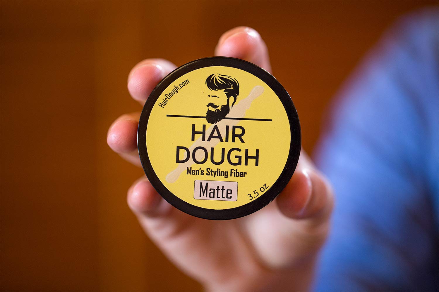 Hair Dough washout-easy demonstrates simple removal at day's end.