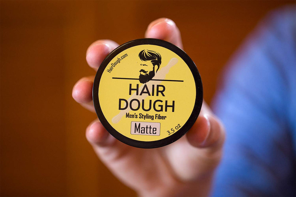 Hair Dough washout-easy demonstrates simple removal at day's end.