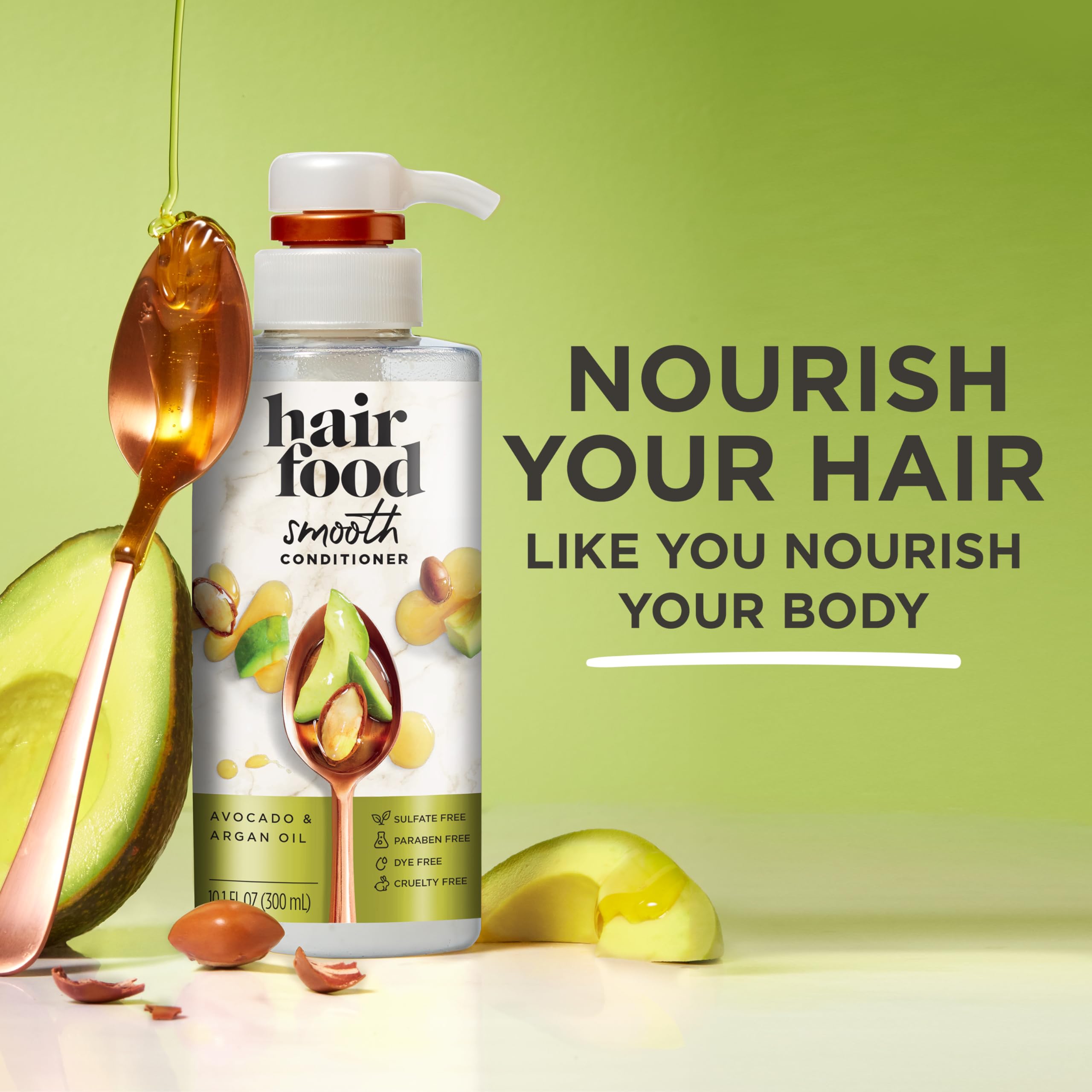 Hair Food avocado-argan-pump offers easy, mess-free application