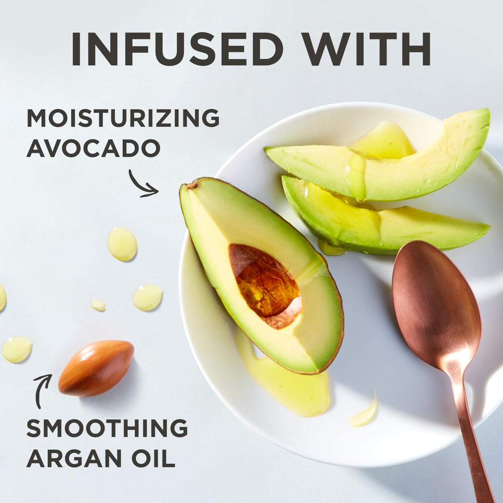 Hair Food avocado-argan-soft-hair highlights a smooth, manageable finish
