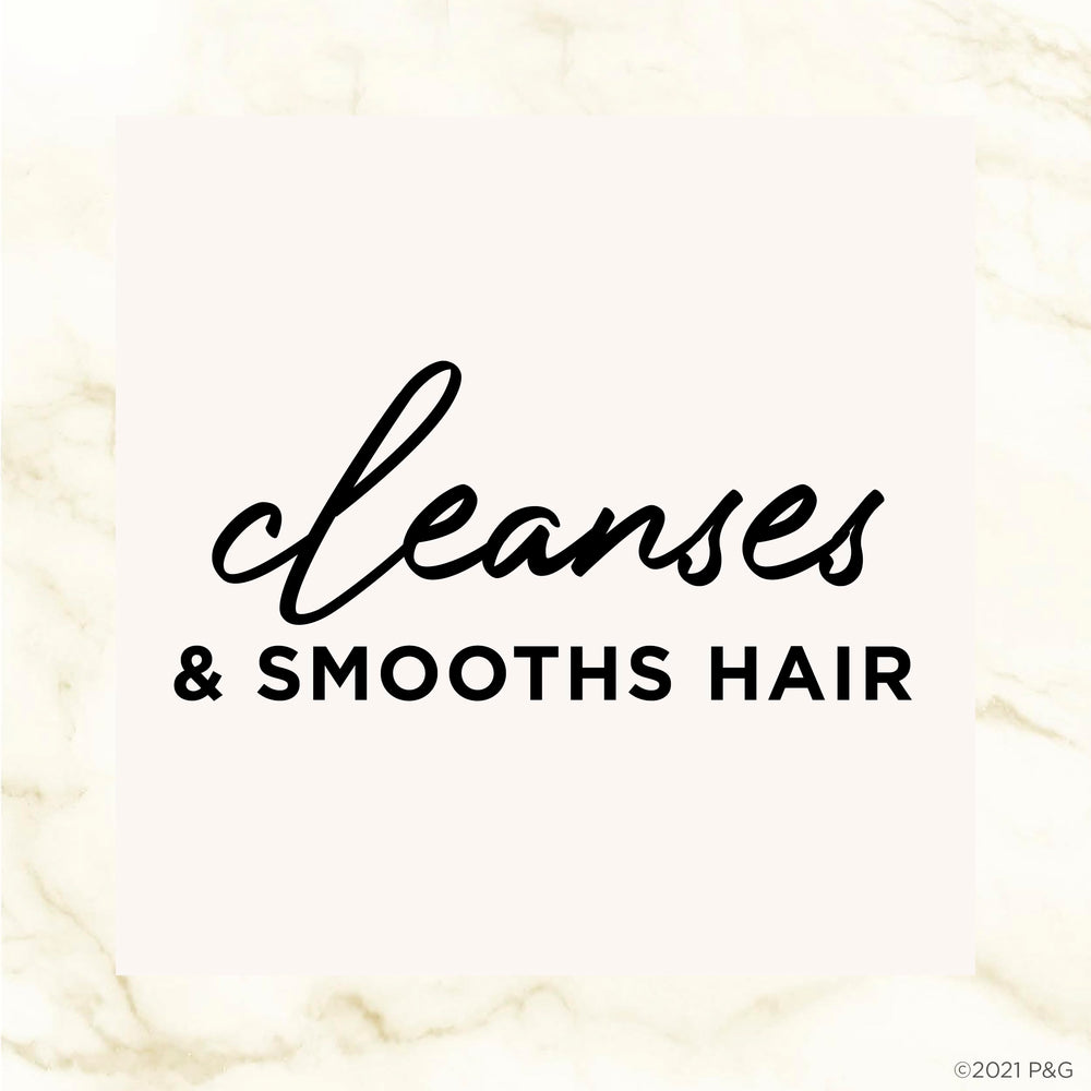 Hair Food Shampoo bottle resting on sink for everyday hair care routine