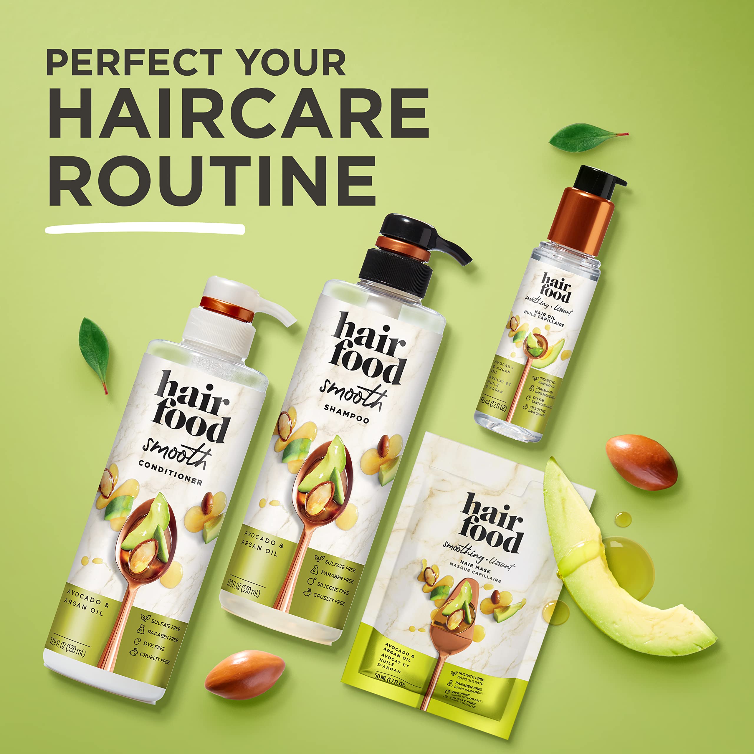 Hair Food Shampoo packaging-10oz emphasizes easy, everyday use.