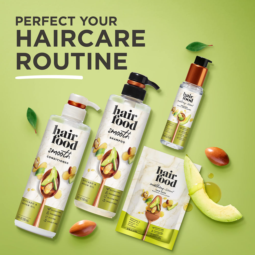 Hair Food Shampoo packaging-10oz emphasizes easy, everyday use.