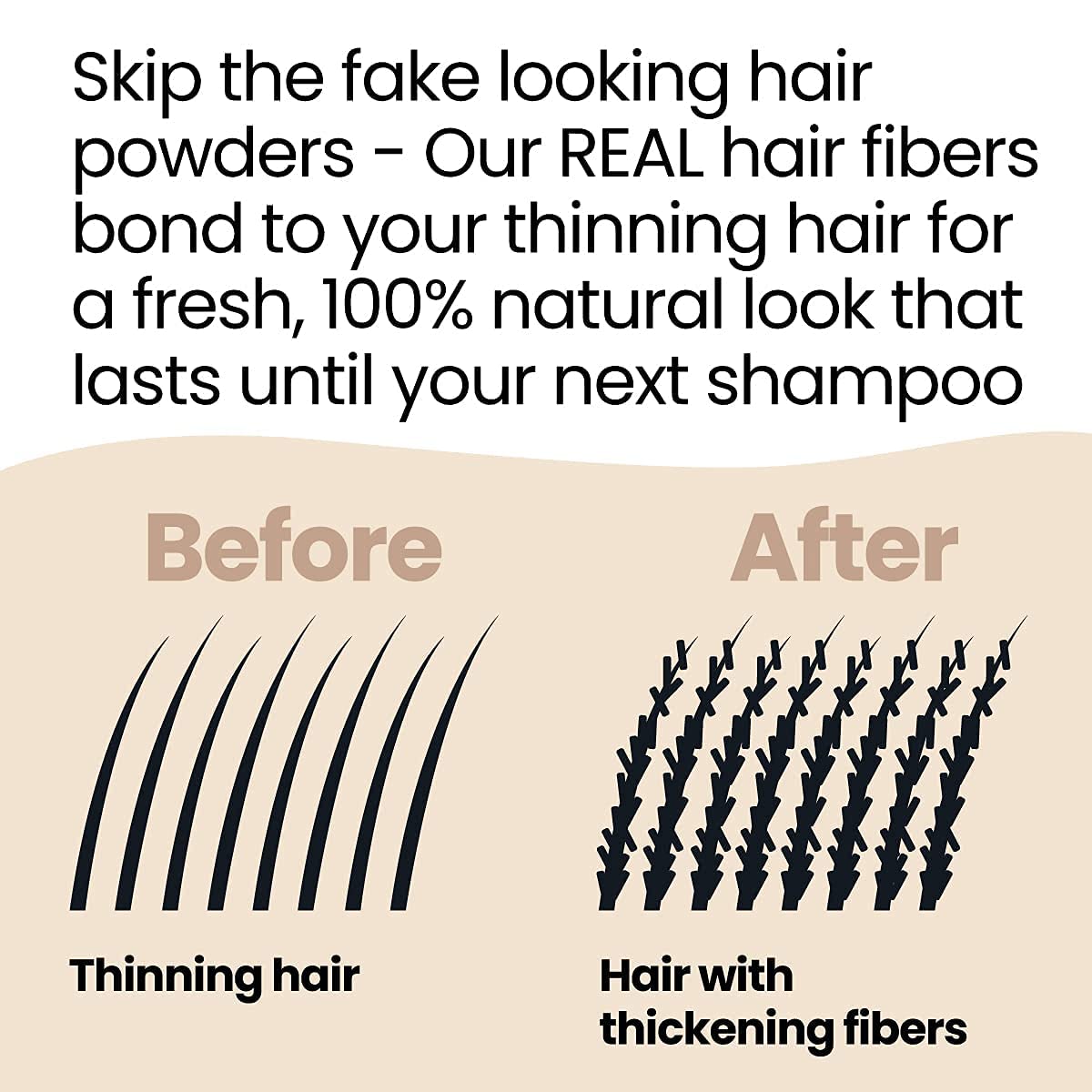 Hair Illusion 38g packaging front for convenient use