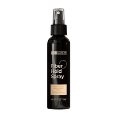 Hair Illusion Fiber Hold Spray bottle demonstrates long-lasting fiber adhesion