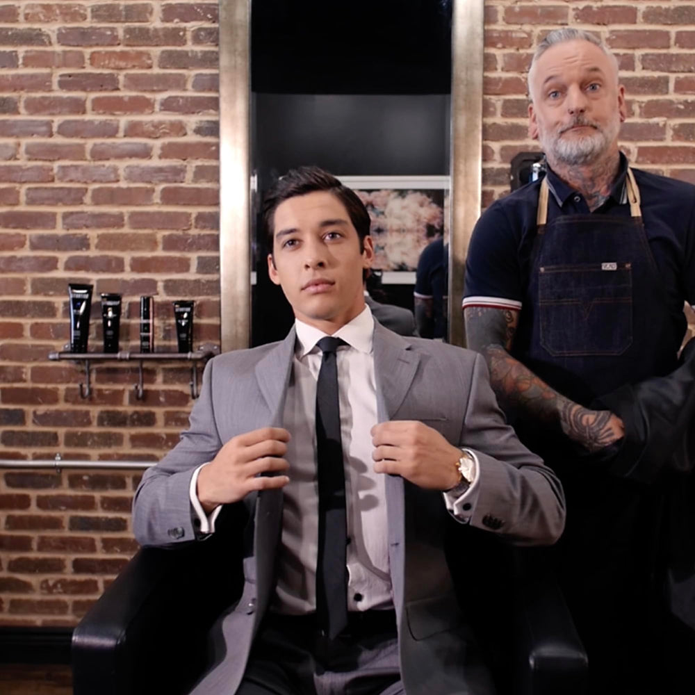 Hair Situation Mr. Dapper anti-frizz formula keeps hair smooth all day.