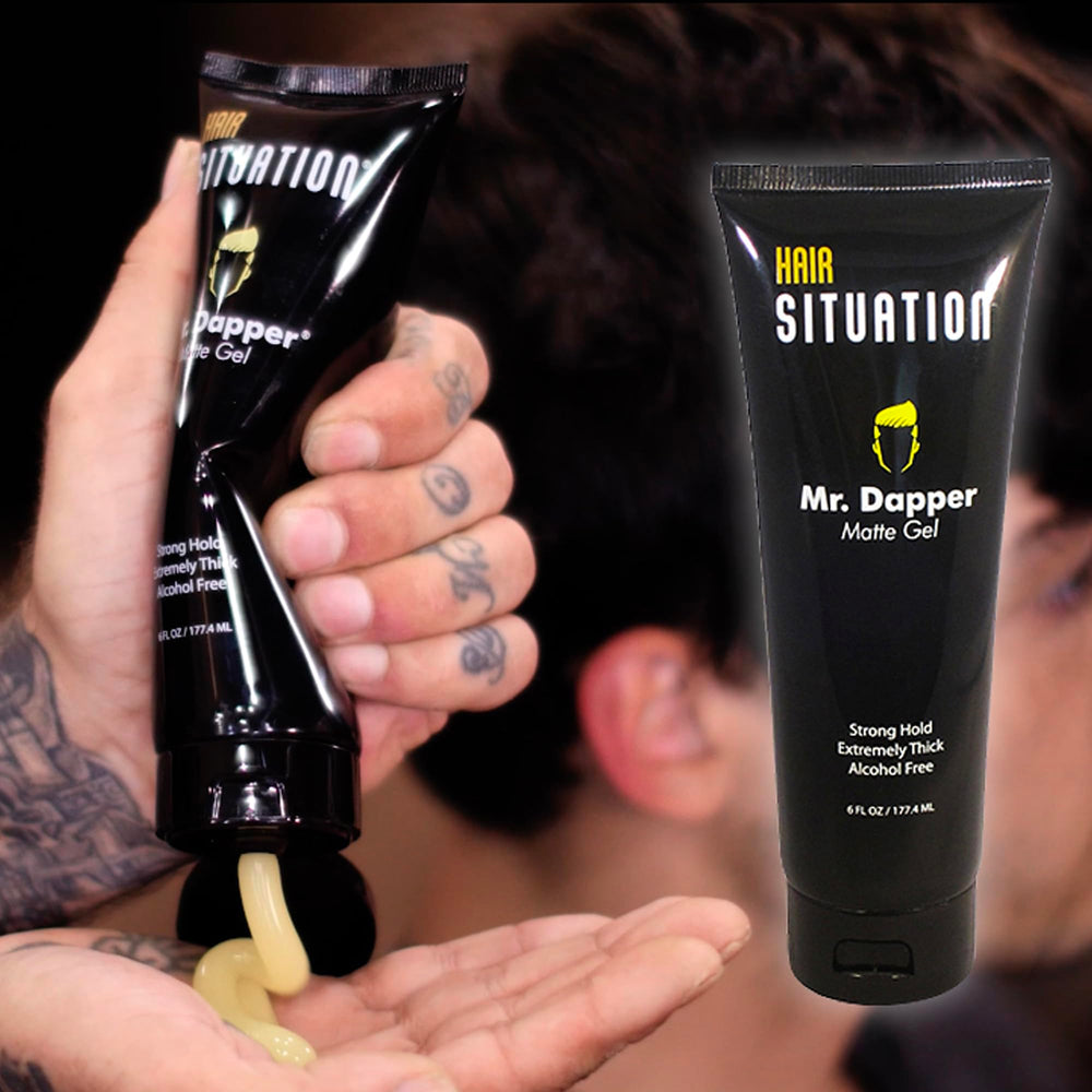 Hair Situation Mr. Dapper cruelty-free styling gel reflects ethical grooming.