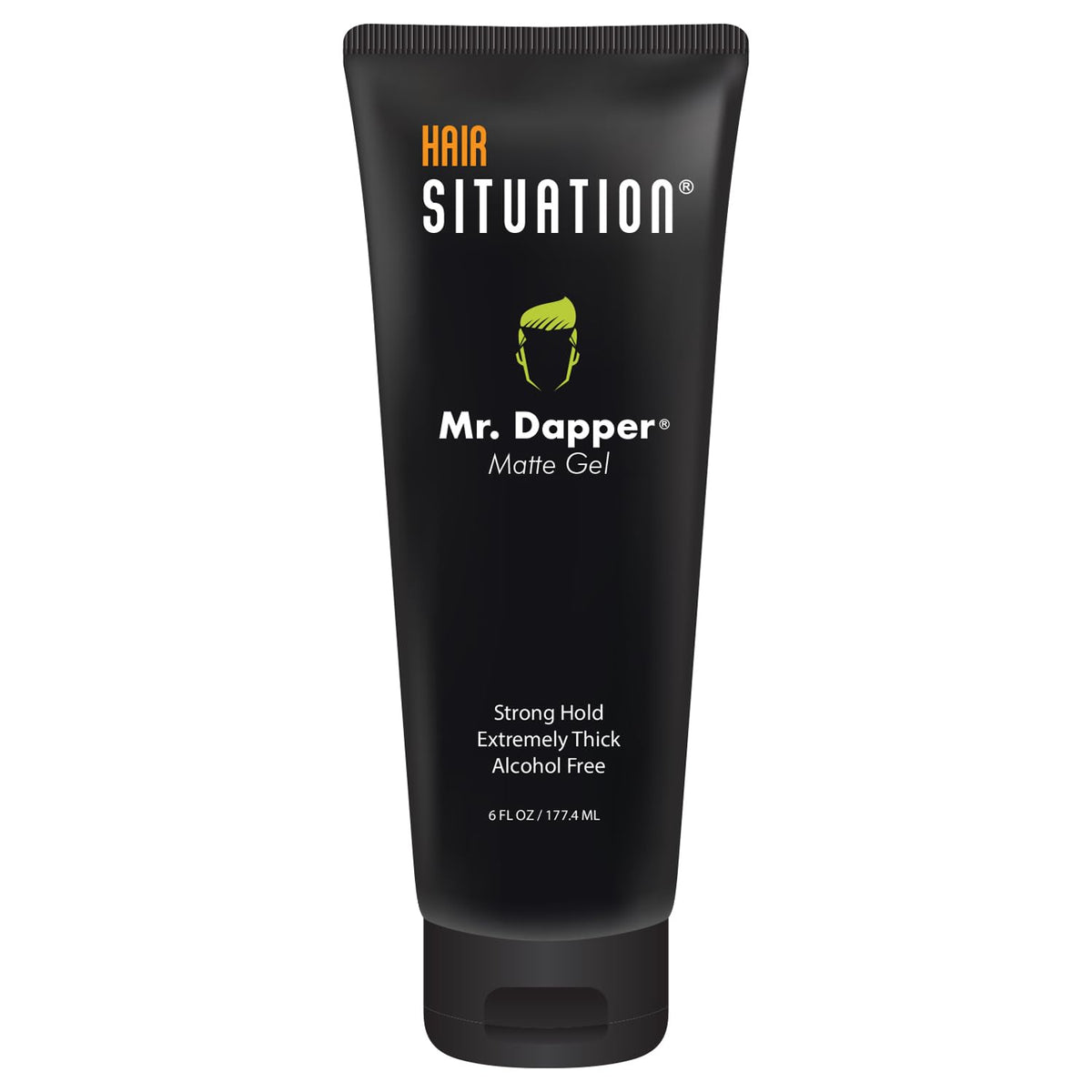Hair Situation Mr. Dapper matte finish bottle for a polished, frizz-controlled look.
