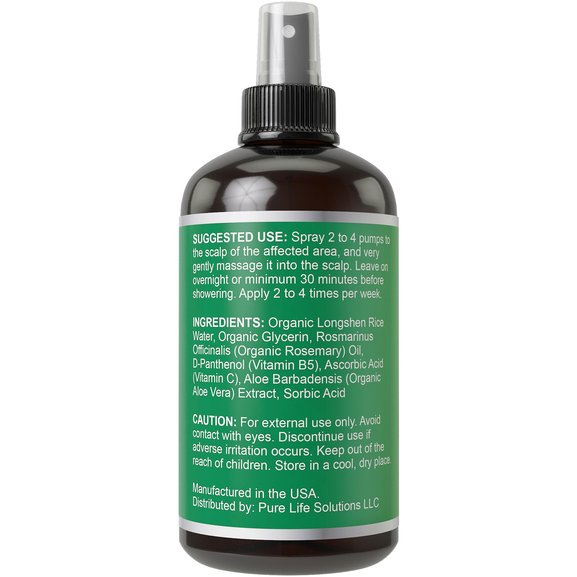 Hair Thickness Maximizer bottle in a night routine for potential growth support