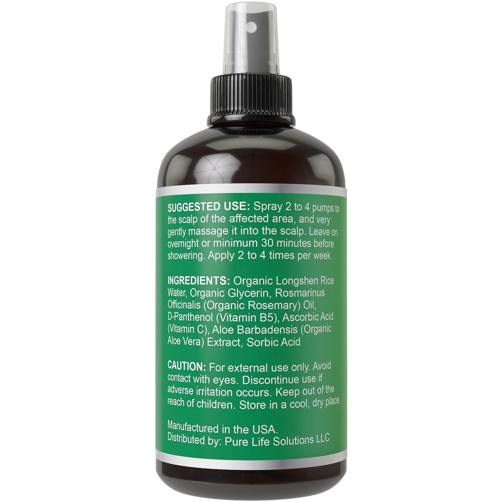 Hair Thickness Maximizer bottle in a night routine for potential growth support