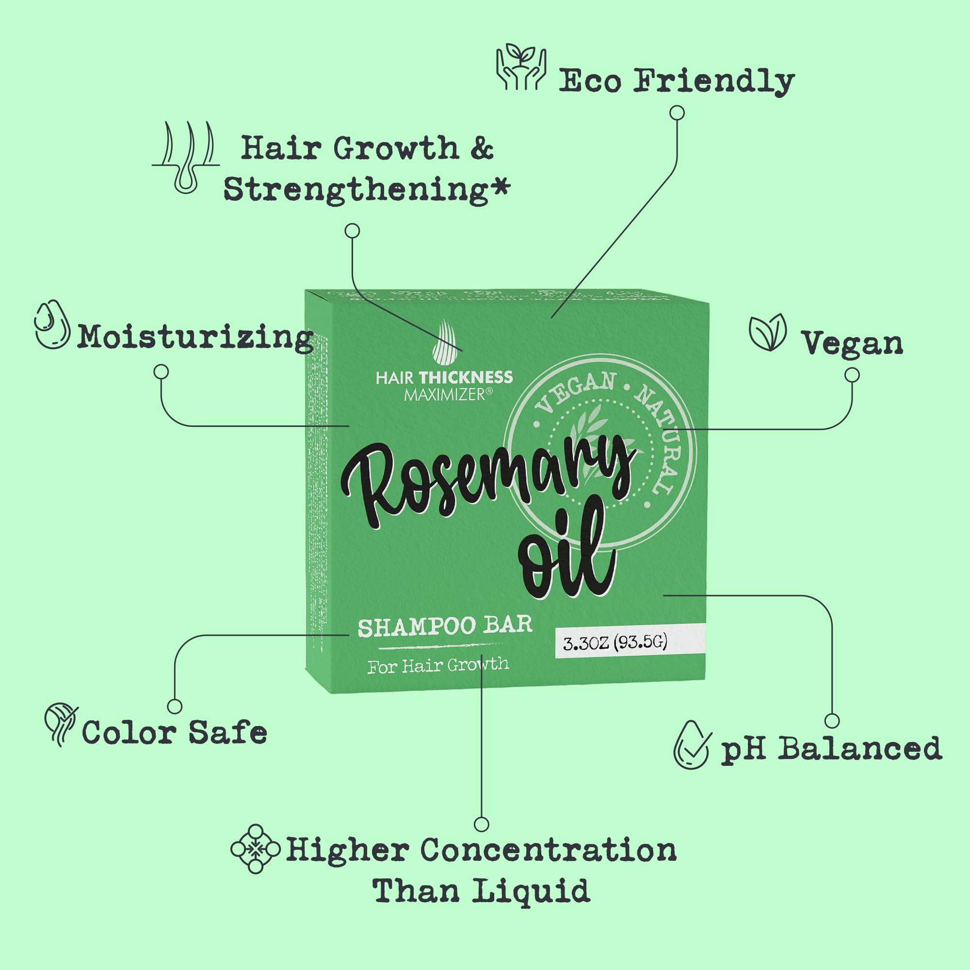 Texture close-up emphasizes smooth surface and rosemary aroma.