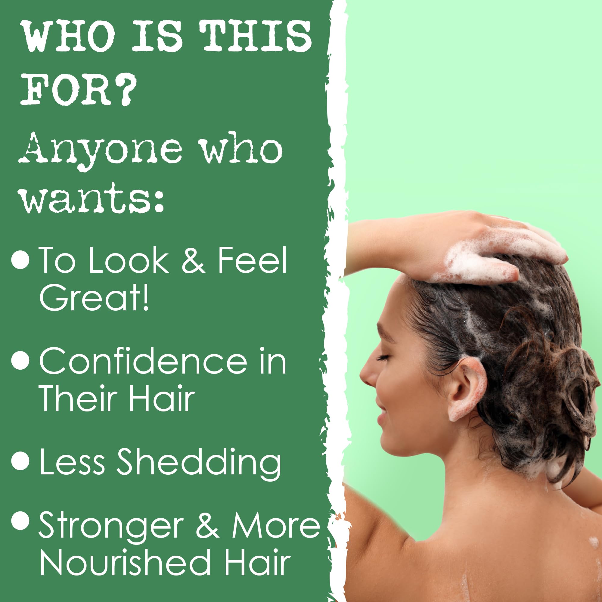 USA-made label signals quality for Hair Thickness Maximizer rosemary shampoo bar.