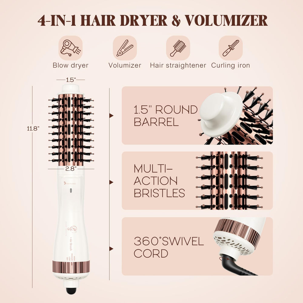 Hair trends travel-friendly compact design image emphasizing easy packing for trips