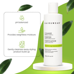 Hair U Wear wig spray bottle provides medium hold for natural-looking textures