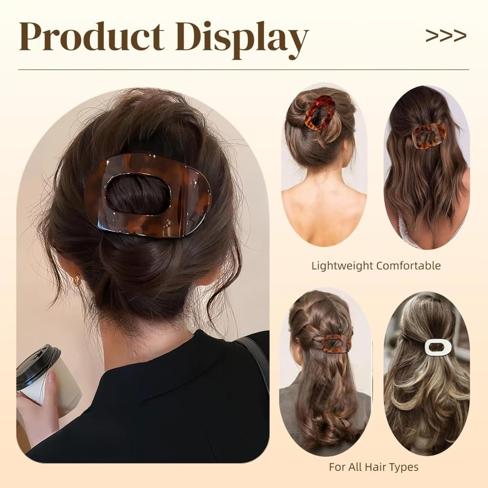 Hair clips for women color options match multiple outfits and moods.